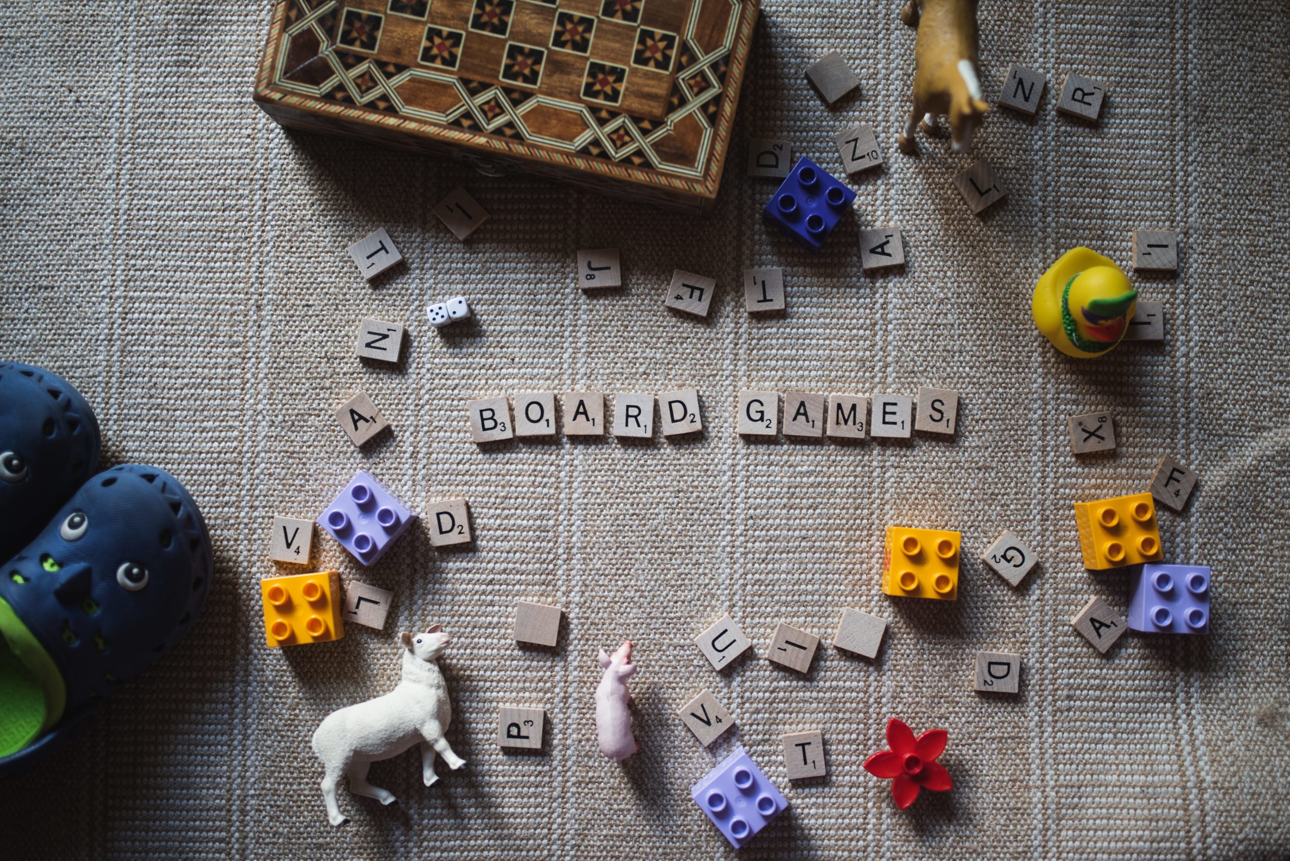 Board game letters