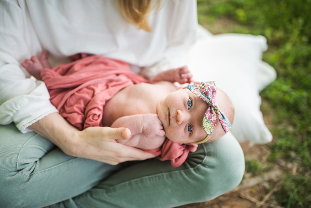 Newborn-photography-baby-looking-into-camera